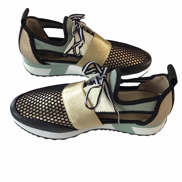 steve madden arctic multi cutout sneakers